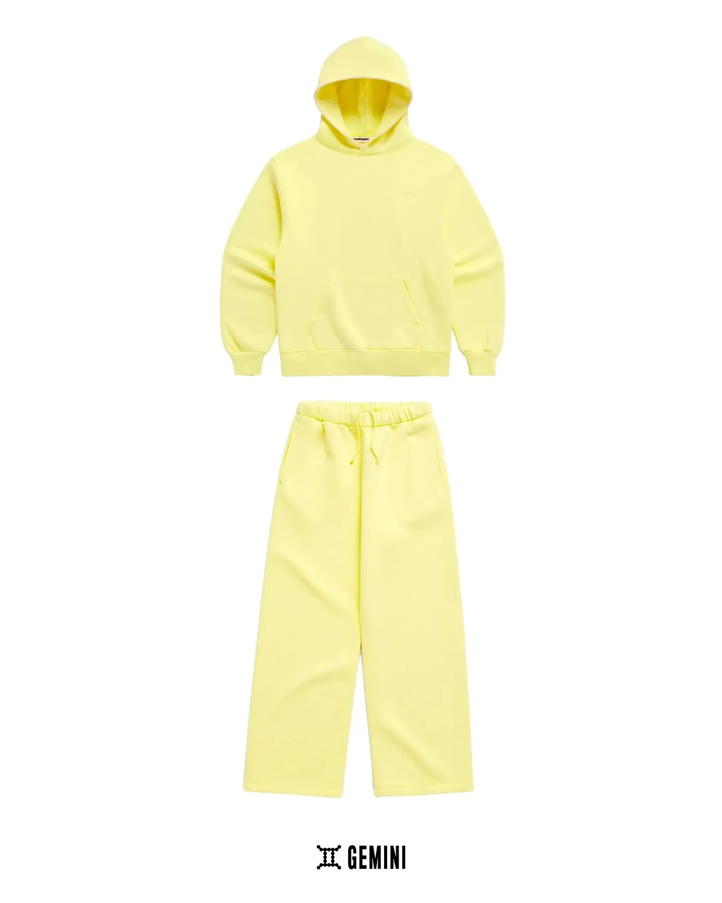 Madhappy Classic Fleece Tracksuit Yellow Madhappy Classic Fleece Tracksuit Yellow