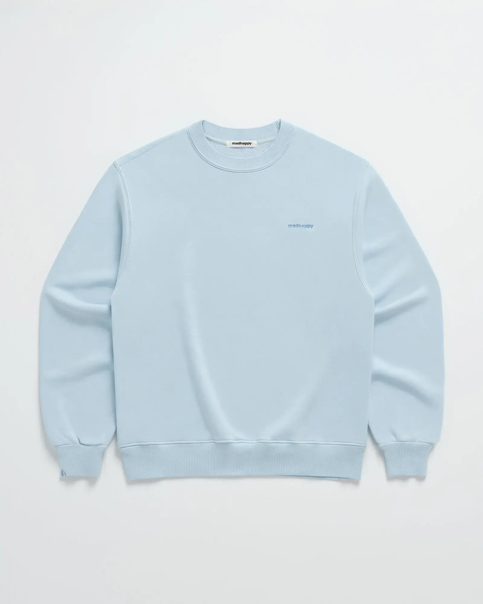 Madhappy Classics Fleece Crewneck Icy Madhappy Classics Fleece Crewneck Icy