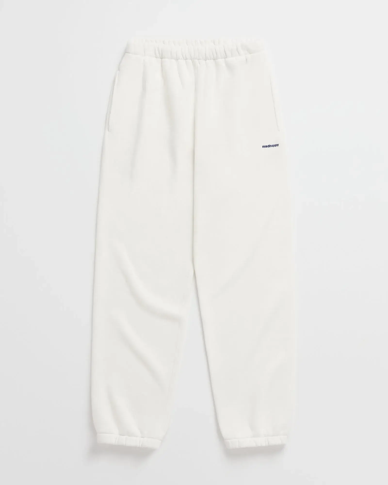 Madhappy Classics Fleece Sweatpants White Madhappy Classics Fleece Sweatpants White