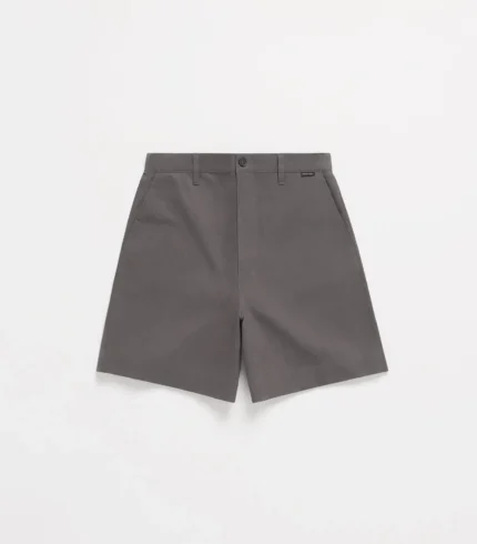 Madhappy Cotton Twill Short Charcoal