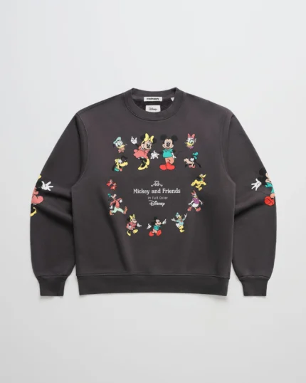 Mickey and Friends Fleece Crewneck