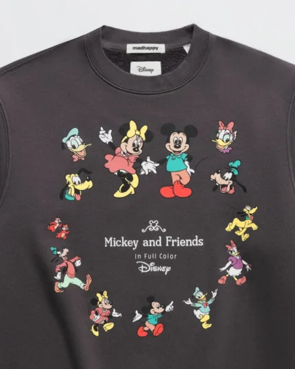 Mickey and Friends Fleece Crewneck