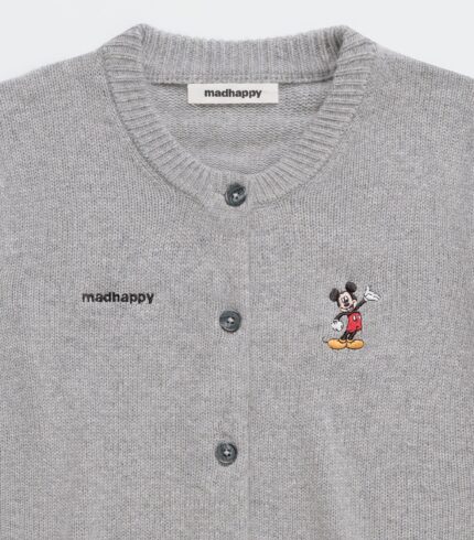 Mickey Mouse Knit Cardigan