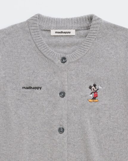 Mickey Mouse Knit Cardigan