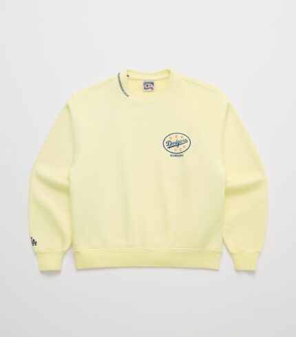 Dodgers Oval Fleece Crewneck