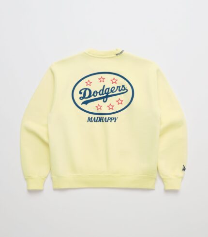Dodgers Oval Fleece Crewneck