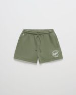 Madhappy Olive Dodgers Oval Fleece Short