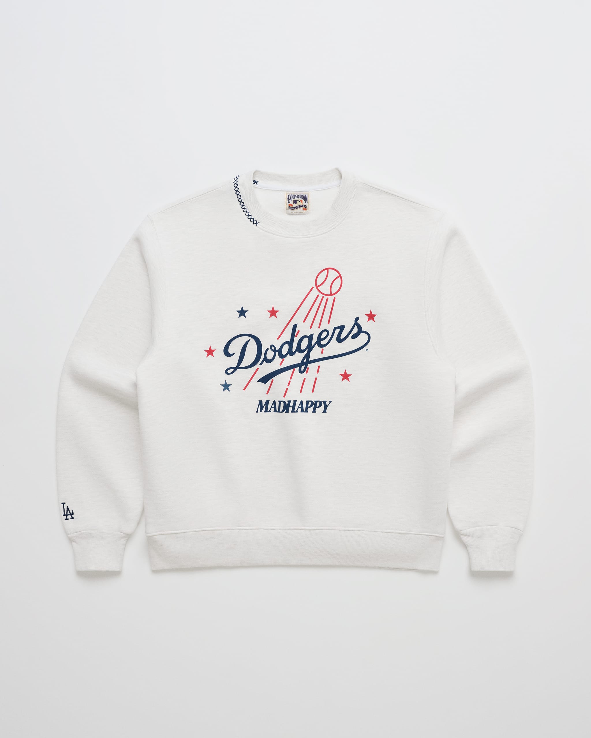 Madhappy Dodgers Stars Fleece Crewneck Madhappy Dodgers Stars Fleece Crewneck