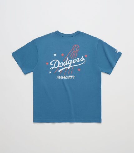Madhappy Blue Dodgers Stars Heavyweight Tee