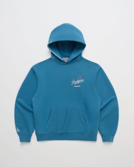 Madhappy Blue Dodgers Stars Fleece Hoodie