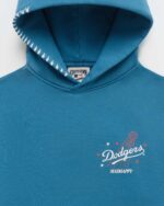 Madhappy Blue Dodgers Stars Fleece Hoodie
