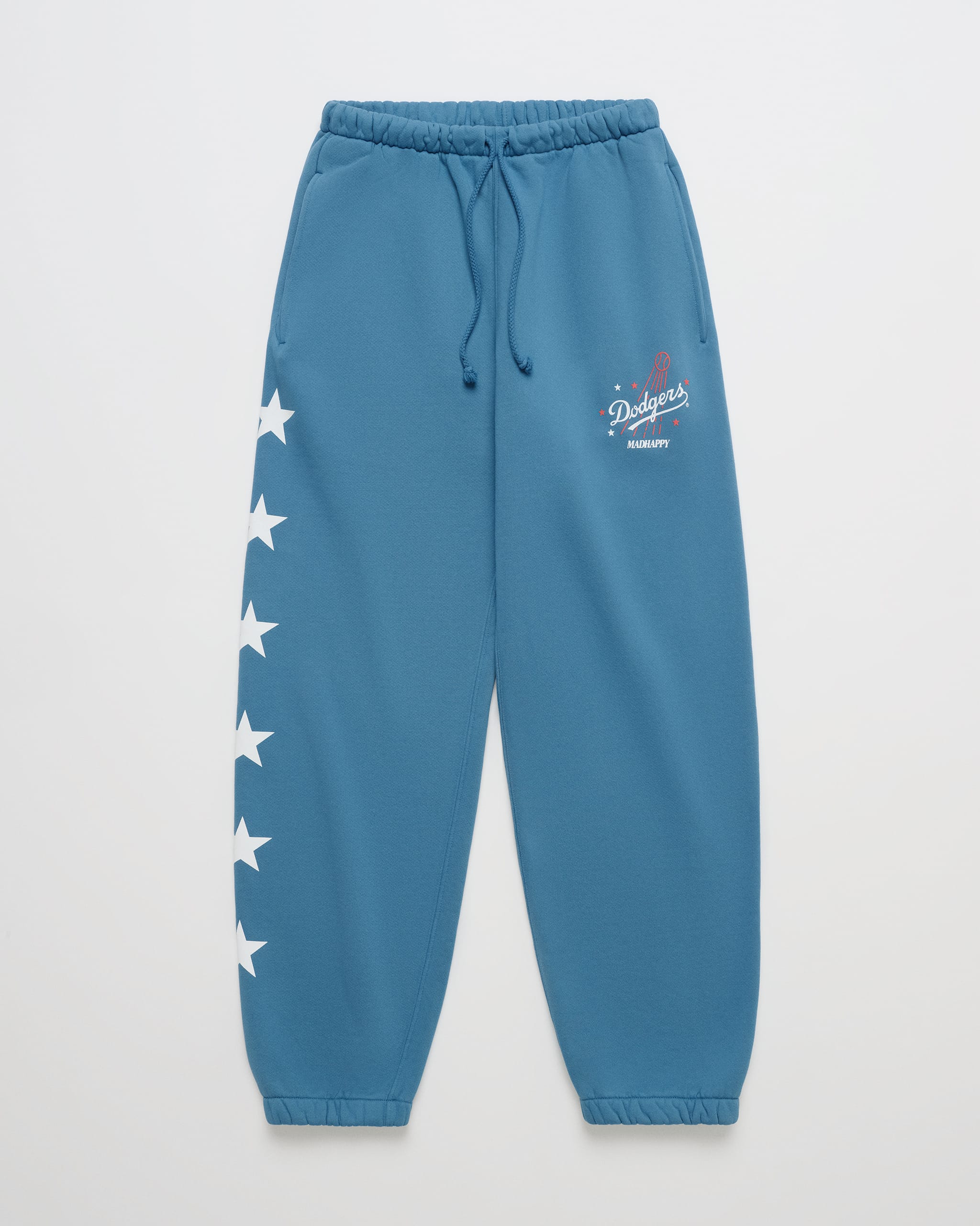 Madhappy Blue Dodgers Heart Fleece Sweatpant Madhappy Blue Dodgers Heart Fleece Sweatpant