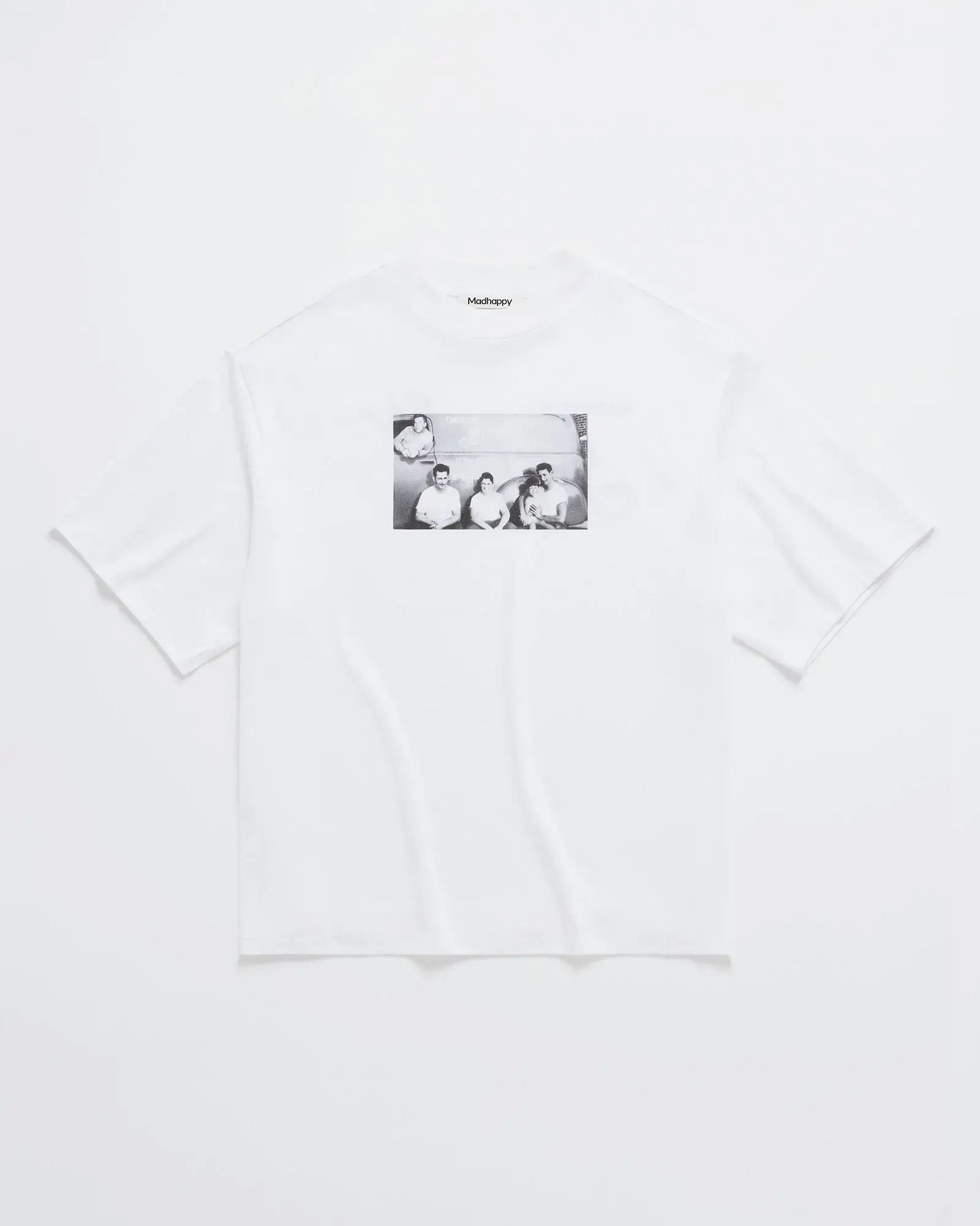 Madhappy Family Portrait Midweight Tee Optic Madhappy Family Portrait Midweight Tee Optic