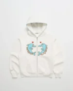 Madhappy & Friends Dolphin Fleece Zip Up Hoodie