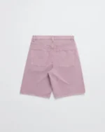 Madhappy Oversized Washed Twill Shorts Lilas
