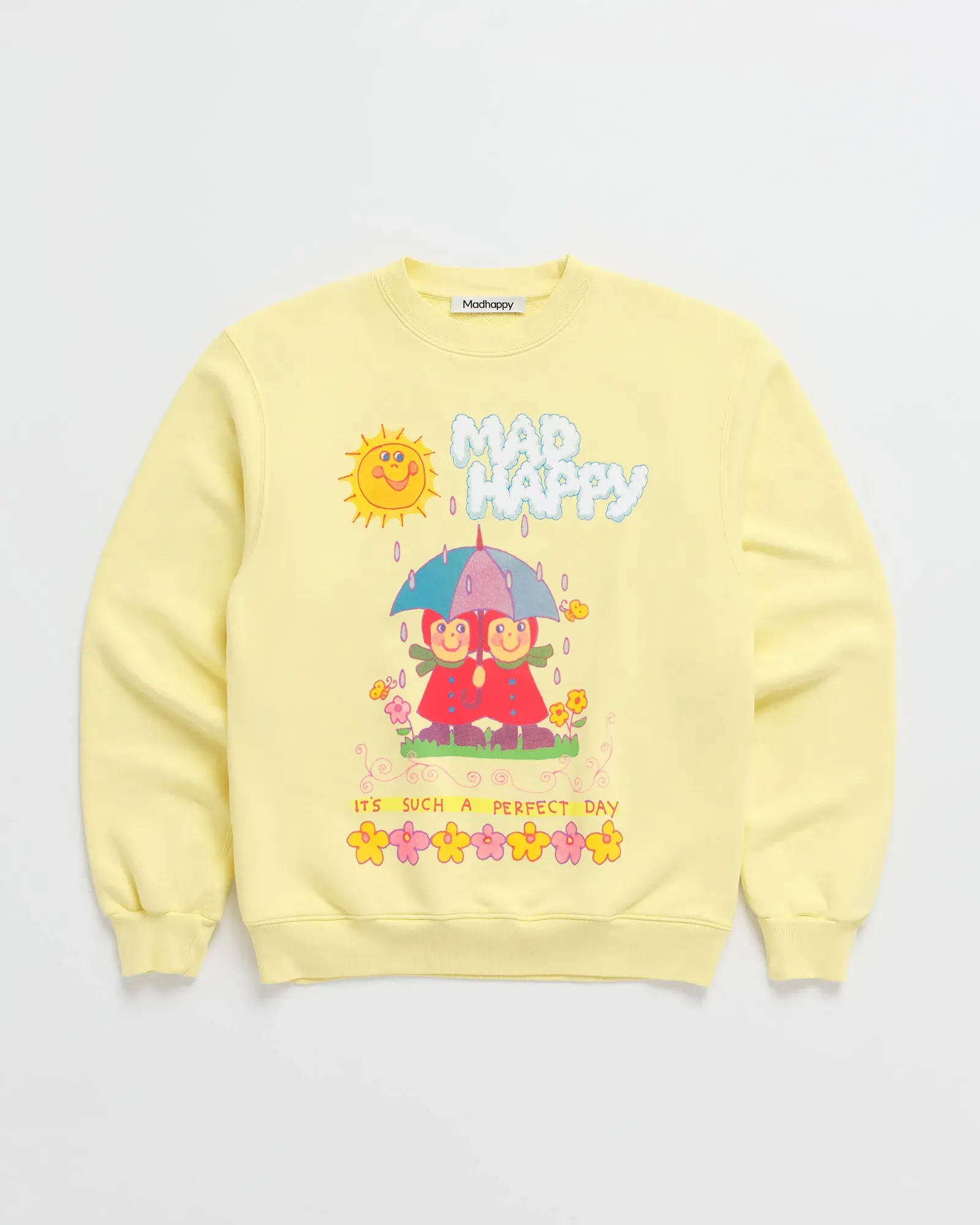 Madhappy Perfect Day Midweight Crewneck Madhappy Perfect Day Midweight Crewneck