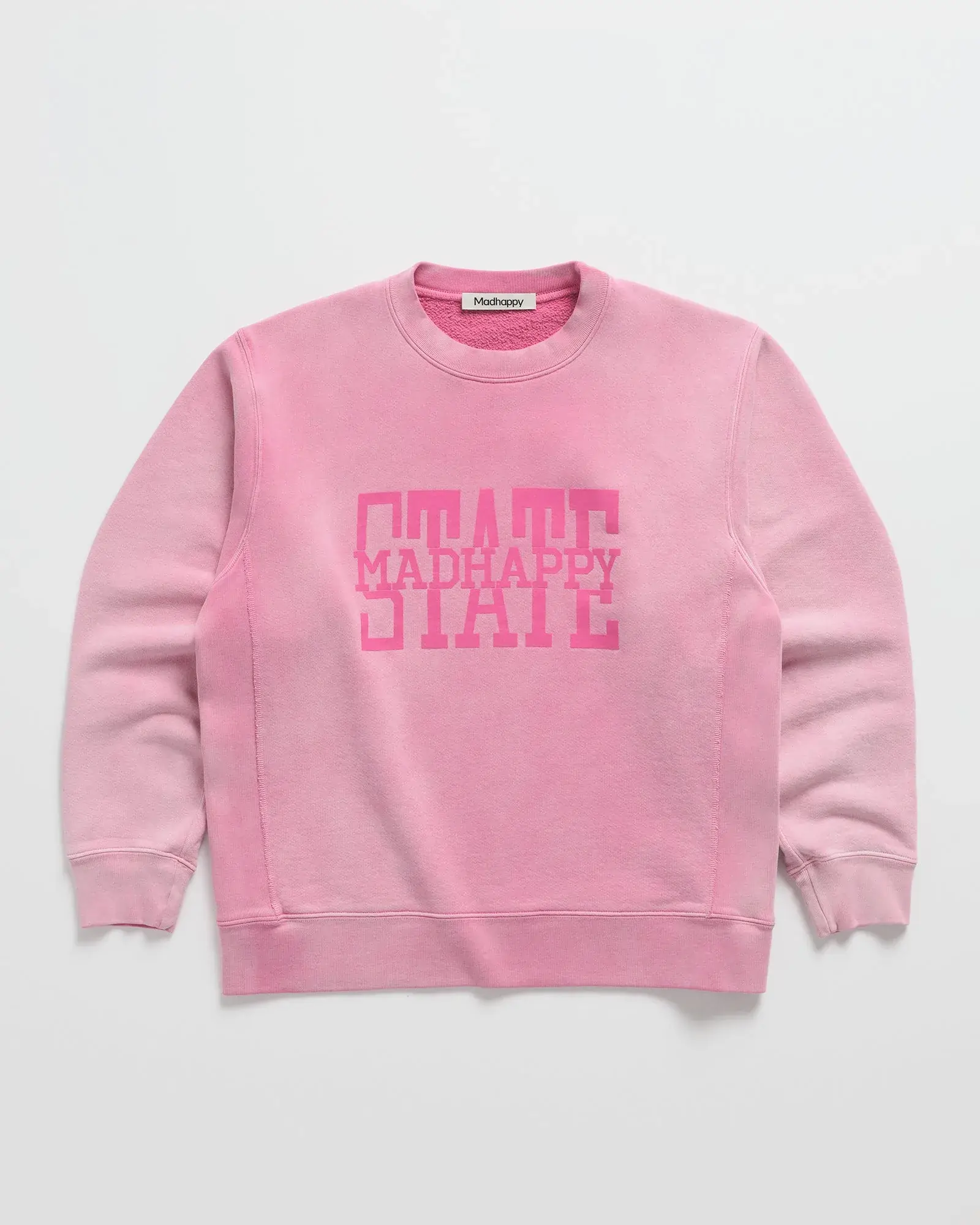 Madhappy Pink State Crewneck Madhappy Pink State Crewneck