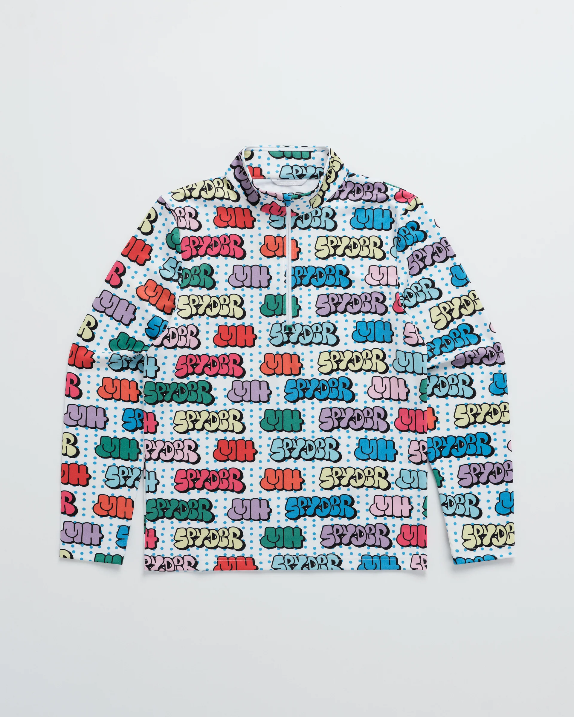 Spyder All Over Print Sublimated Quarter Zip Spyder All Over Print Sublimated Quarter Zip