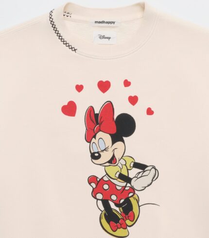 Minnie Mouse Hearts Crewneck