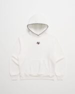 Madhappy White Yankees Heart Fleece Hoodie