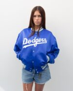 Dodgers Satin Baseball Jacket