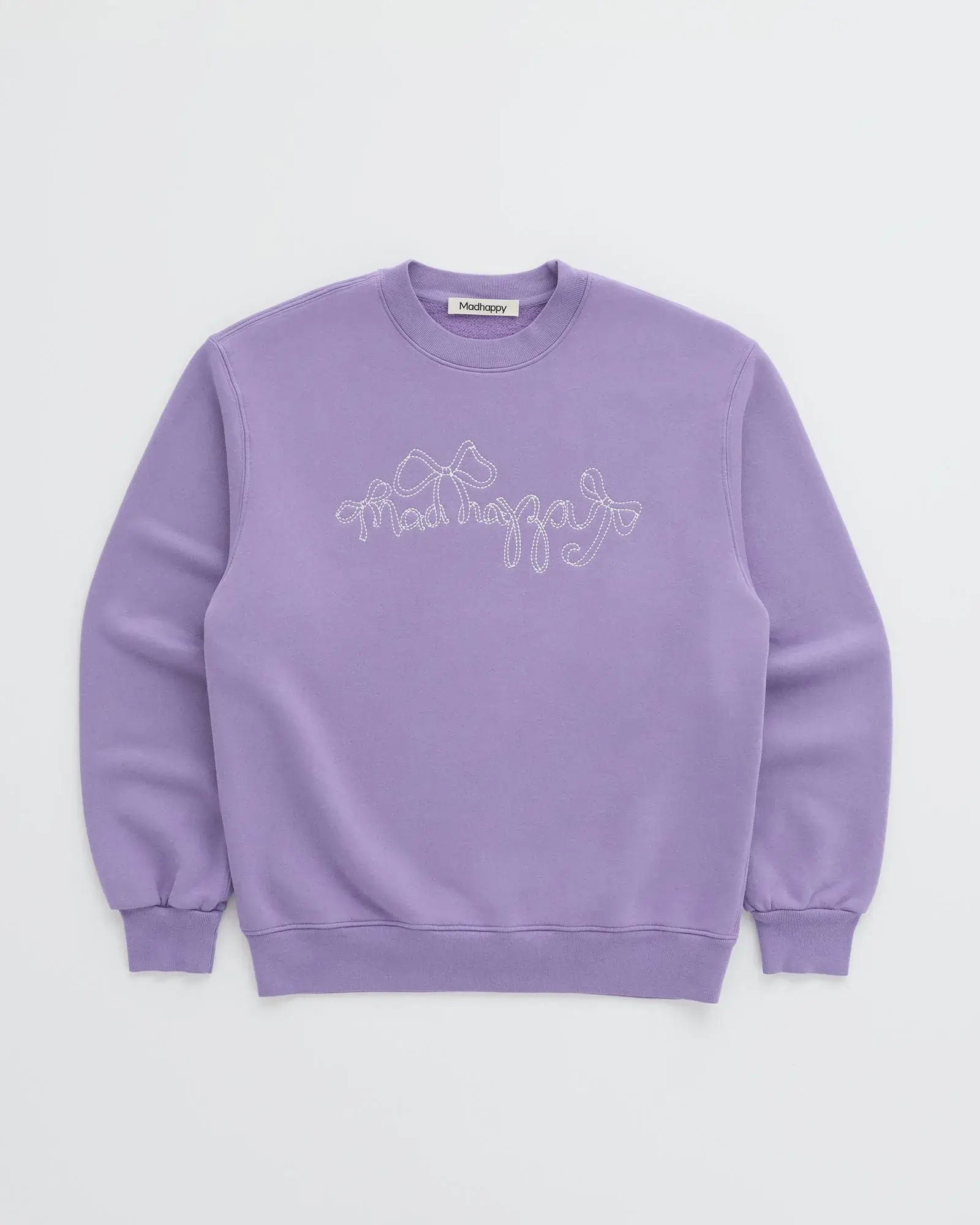 Mistberry Madhappy Bow Fleece Crewneck Mistberry Madhappy Bow Fleece Crewneck