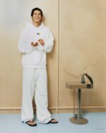 Madhappy White Yankees Heart Fleece Hoodie